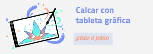 como calcar con tableta gráfica